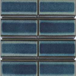 FINGER SPECKLE MOSAIC LIGHT BLUE GLOSS 20X145MM