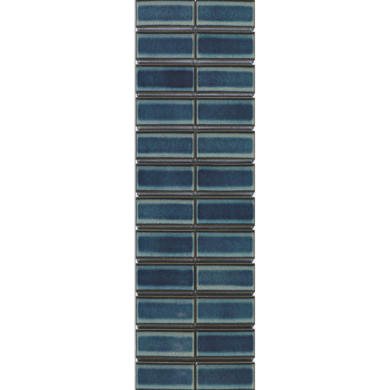 FINGER SPECKLE MOSAIC LIGHT BLUE GLOSS 20X145MM