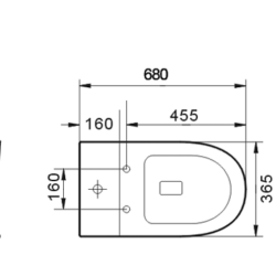 T6083 — TOULOUSE Tornado Toilet Suite
