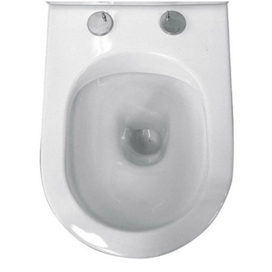 T2125A-R — ATLANTA Rimless Toilet Suite