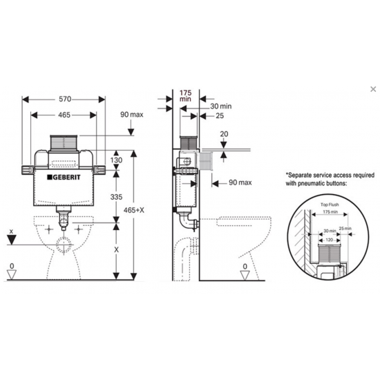 GBT-208-KAPPA — GEBERIT Kappa Concealed cistern