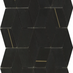 DECO CUBIC NERO MARQUINA 345x298x8