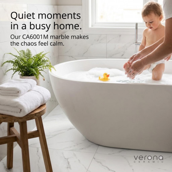 Calacutta Marble white Matt